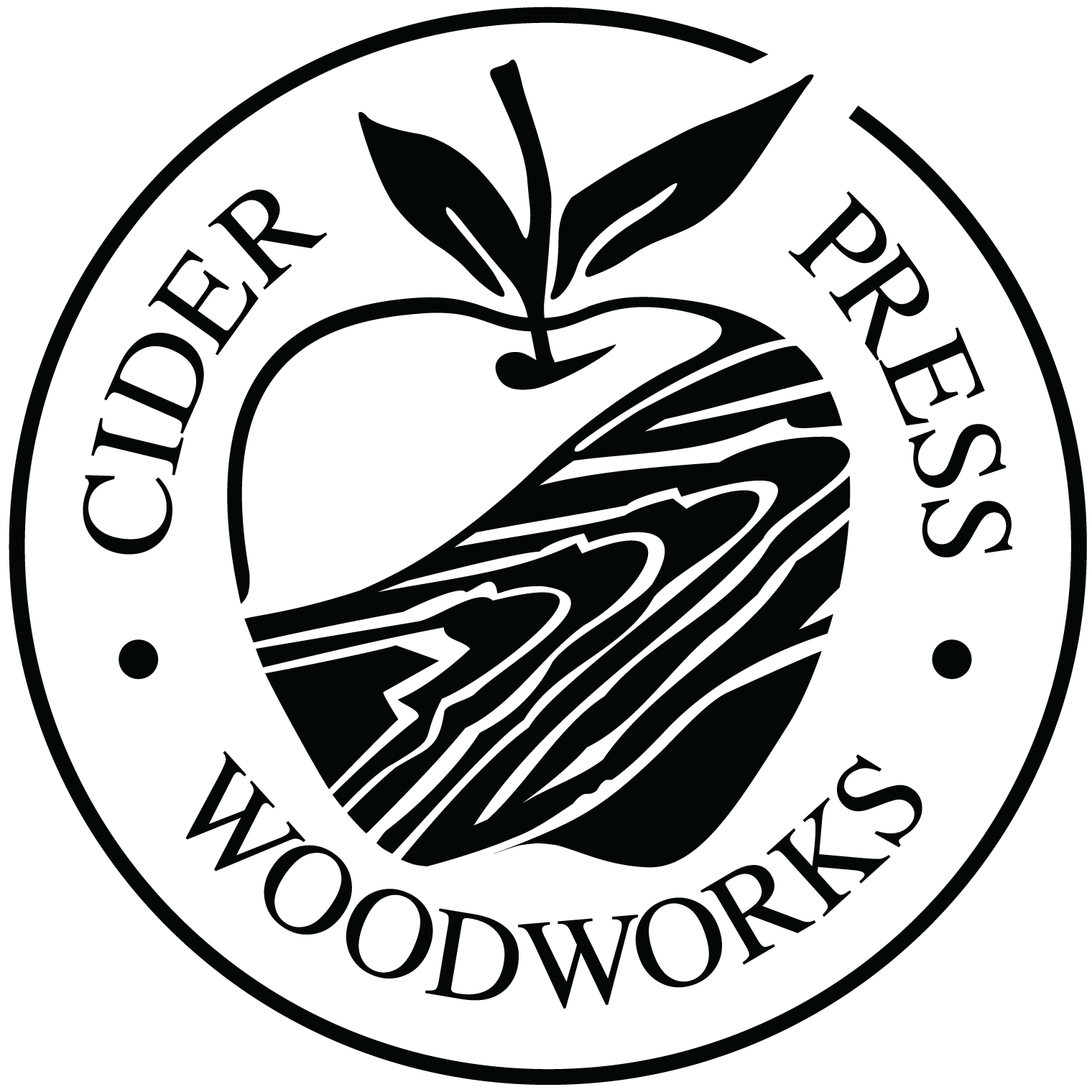Cider Press Woodworks Badge Logo